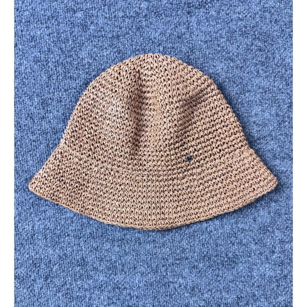 lululemon athletica Tan Crochet Bucket Hat